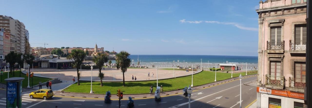 Apartamento La Escalerona Con Vistas Al Mar Apartment Gijon Exterior photo